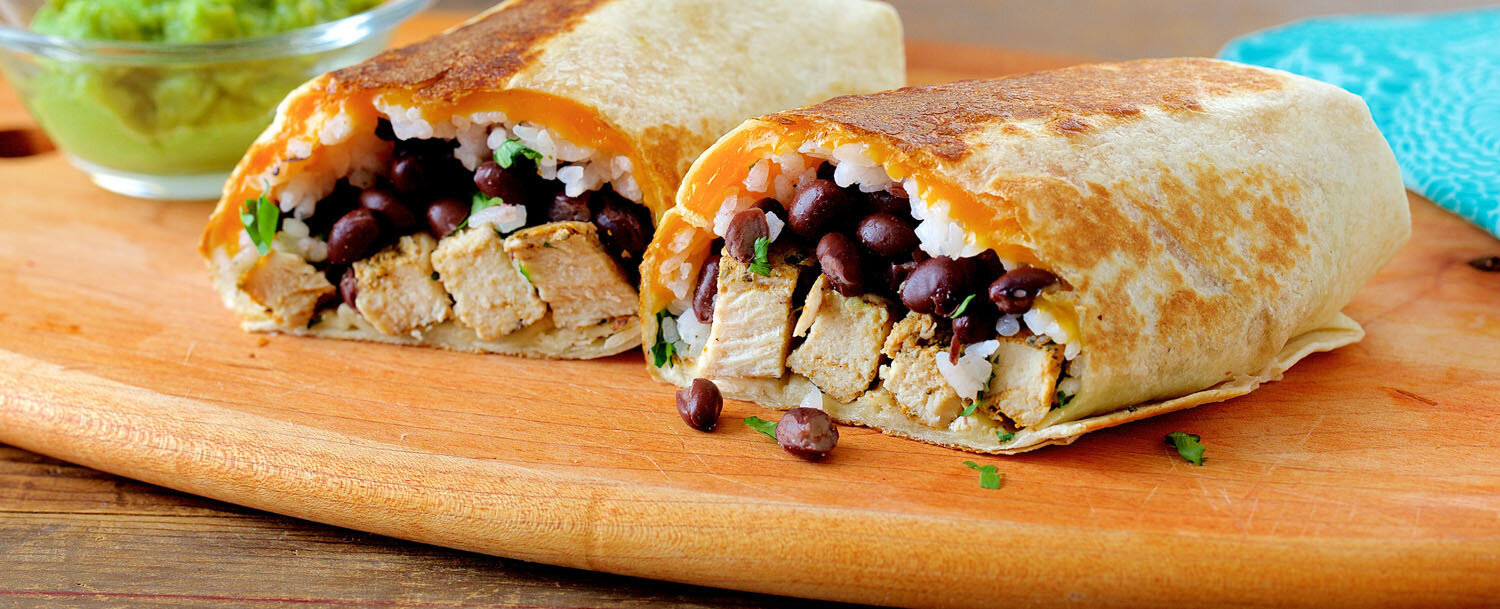 Recipes MakeAhead Chicken Burritos Applegate